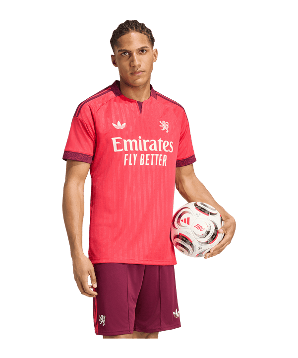 adidas Olympique Lyon Trikot Away 2026/2027 Rot - rot