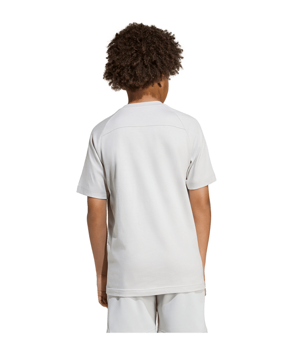 adidas Tiro 25 Travel Trainingsshirt Kids Grau - grau