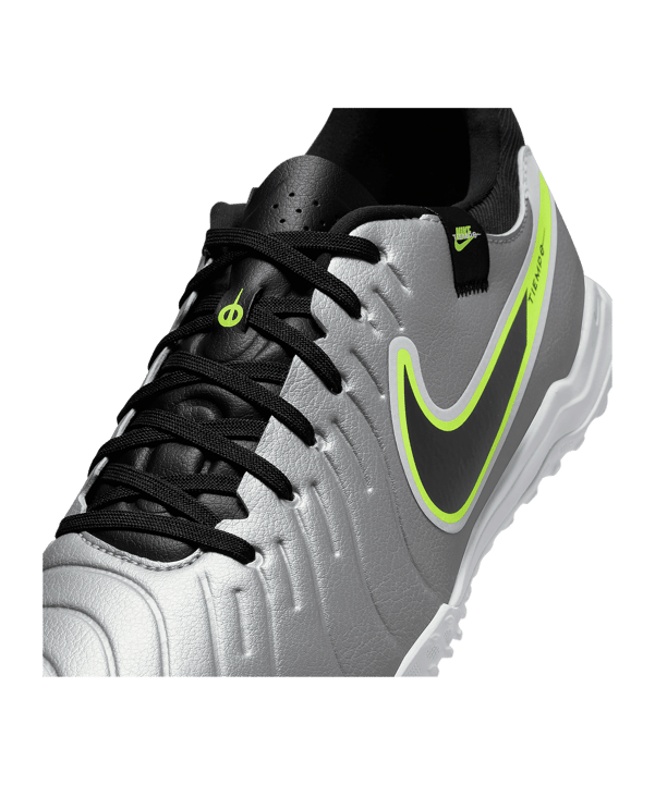 Nike Tiempo Legend X Academy TF Mad Voltage Silber Schwarz F001 - silber