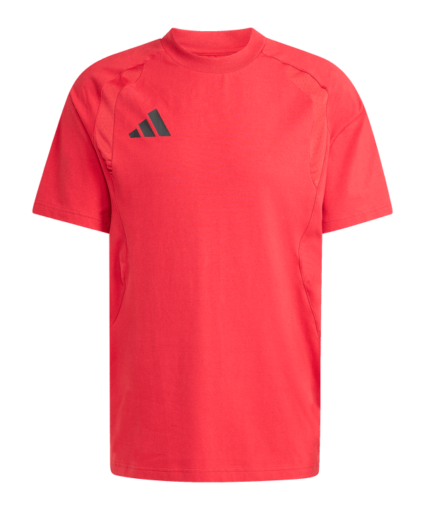 Adidas Tiro Travel T-Shirt Rot Gr. L
