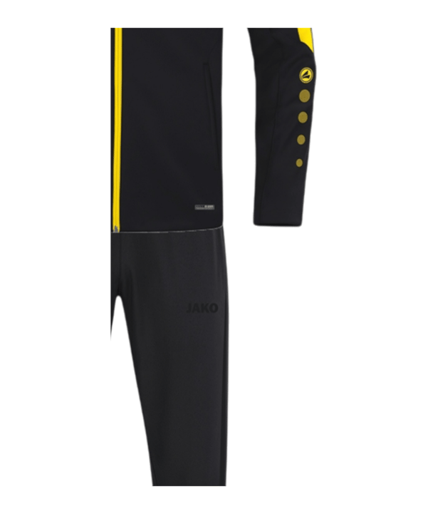 JAKO Power Präsentationsanzug Kids Schwarz F803 - schwarz