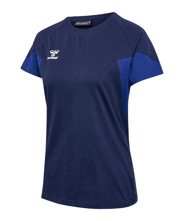 Hummel TRAVEL T-Shirt Damen Blau F7026 - blau