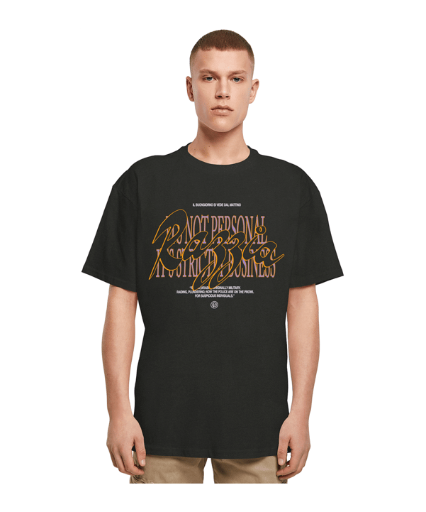 Mister Tee Razzia Oversized T-Shirt Schwarz - schwarz