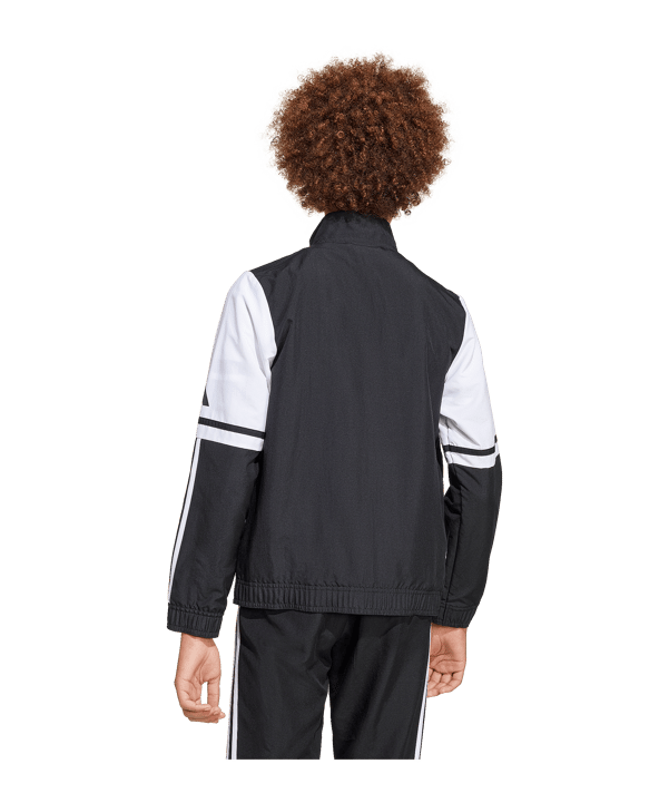 adidas Squadra 25 Präsentationsjacke Kids Schwarz - schwarz
