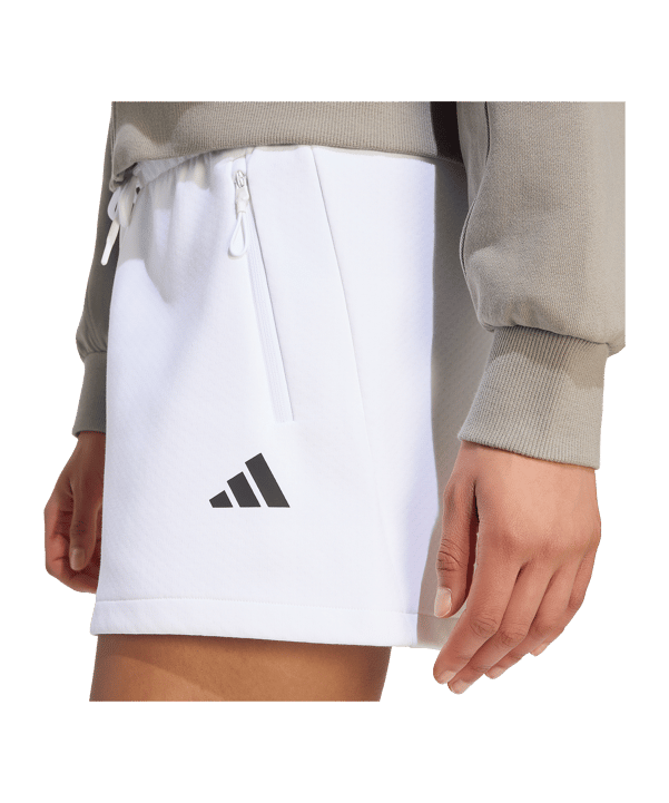 adidas Z.N.E Pantaloncini Donna Bianco - bianco