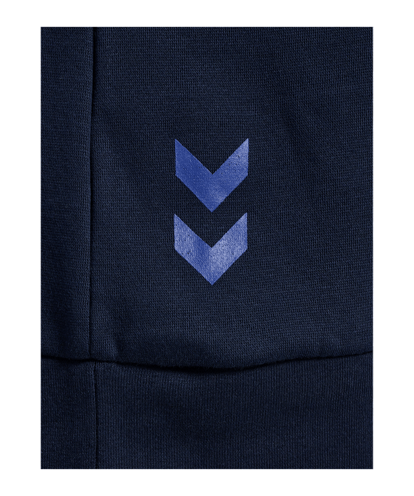 Hummel Court Cotton Hoody Damen Blau F7026 - blau