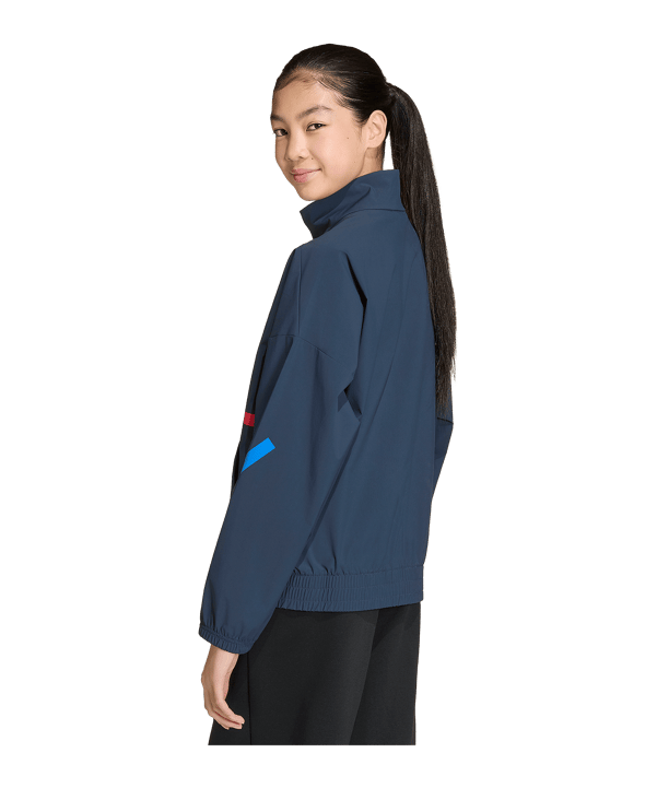 adidas FC Arsenal London Anthem Jacke Kids Blau - blau