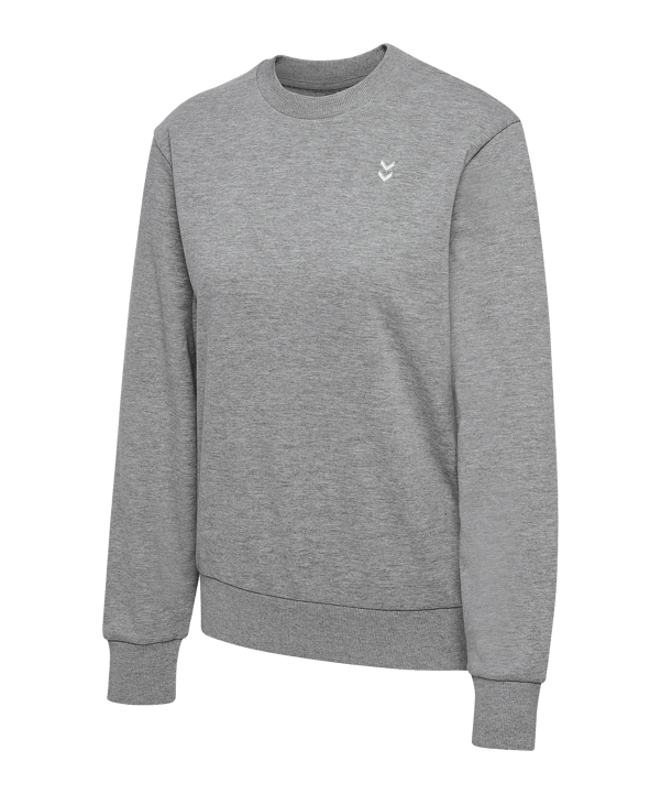 Hummel Pulse Sweat Sweatshirt Damen Grau F2006 - grau