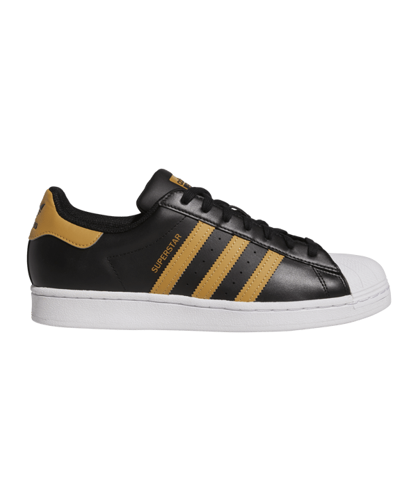 adidas Originals Superstar Schwarz Gelb - schwarz