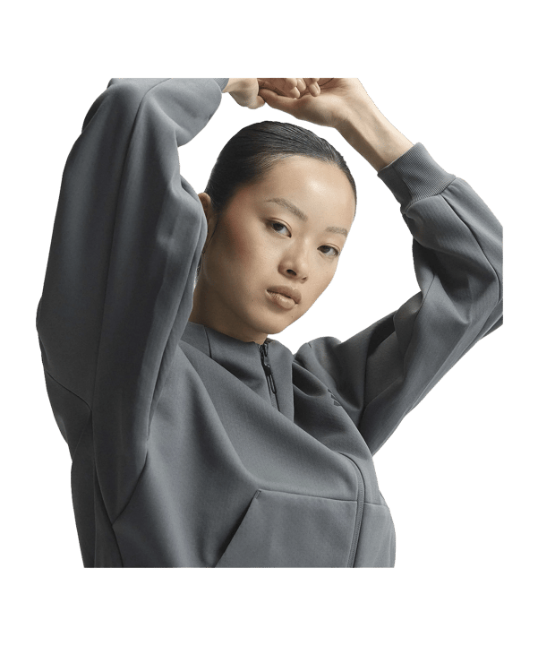 adidas Cropped Veste à capuche Femmes Gris - gris