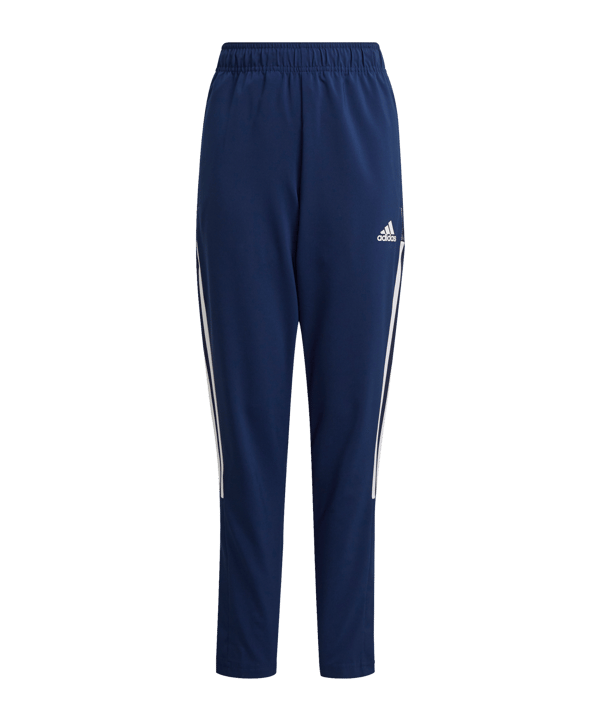 adidas Tiro 21 Woven Trainingshose Kids Dunkelblau - blau