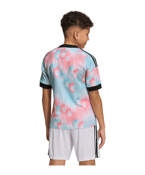 adidas KBVB Belgien Trikot Away WM 2026 Kids Blau - blau