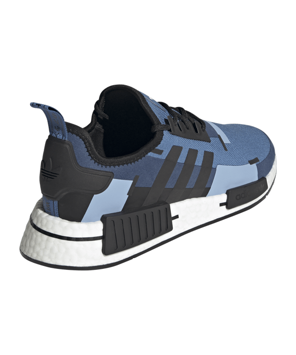 adidas Originals NMD_R1 Blau Schwarz - blau