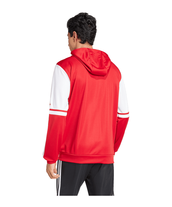 adidas Squadra 25 Kapuzenjacke Rot - rot