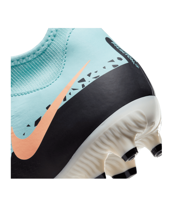 Nike Jr Phantom GT2 Academy DF FG/MG Kids Lucent Türkis Gelb F407 - tuerkis