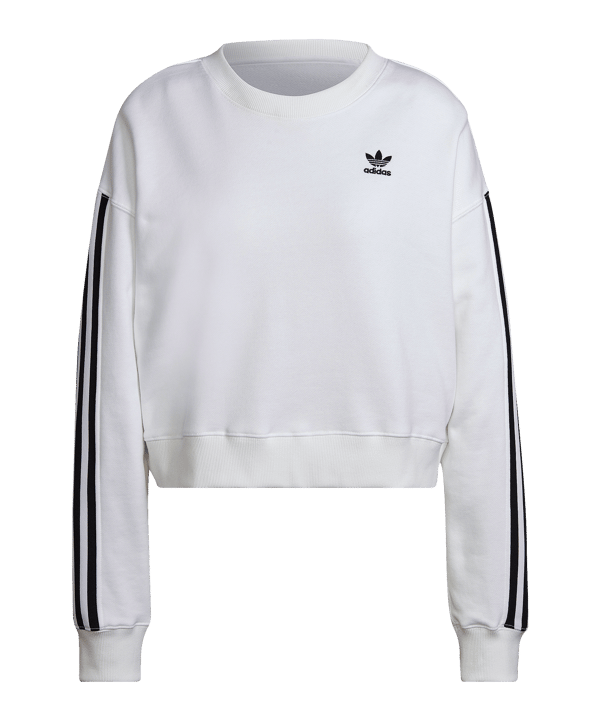 adidas Originals sweatshirt t-shirt Dames Weiß - wit