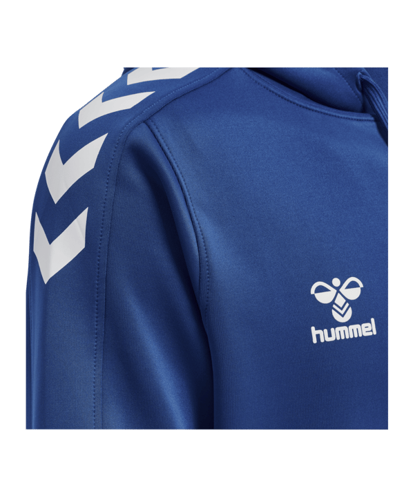 Hummel hmlCORE XK Sweat Hoody Kids Blau F7045 - blau