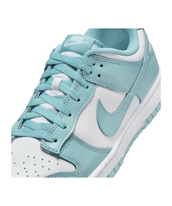 Nike Dunk Retro Low Türkis F106 - weiss