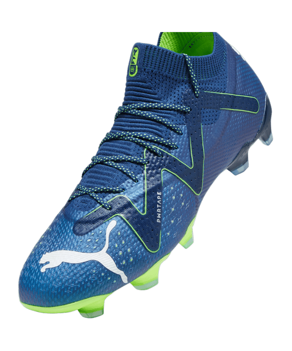 PUMA FUTURE Ultimate FG/AG  Gear Up Blau Weiss F03 - blau