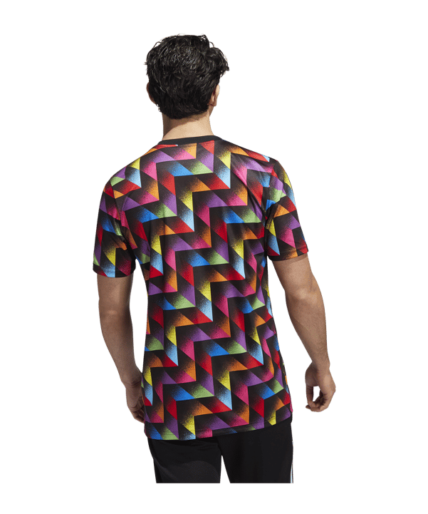 adidas MLS Pride Edition Shirt Gelb Grün Lila - gelb
