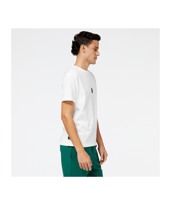 New Balance Essentials Hoops T-Shirt Weiß - weiss