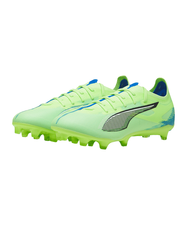 PUMA ULTRA 5 Match FG/AG Lights Out Grün Weiss F03 - gruen