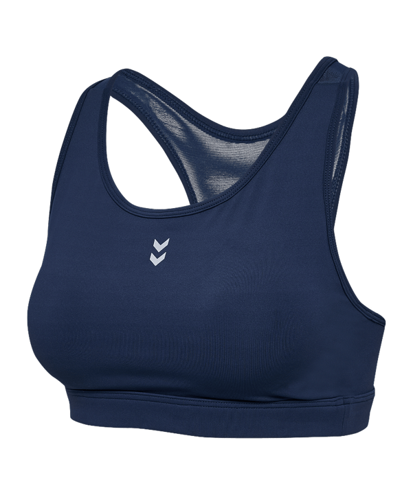 Hummel Pulse Medium Support Sport-BH Damen Blau F7459 - blau