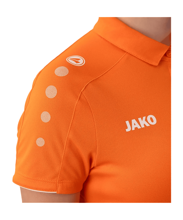 JAKO Classico Polo Donna Arancione C19 - arancione