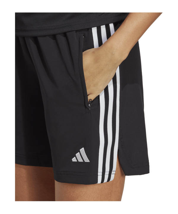 adidas Tiro 23 Competition Short Damen Schwarz - schwarz