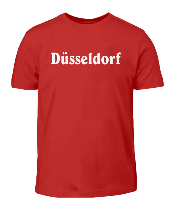 Kids T-Shirt "Düsseldorf" Rot - rot