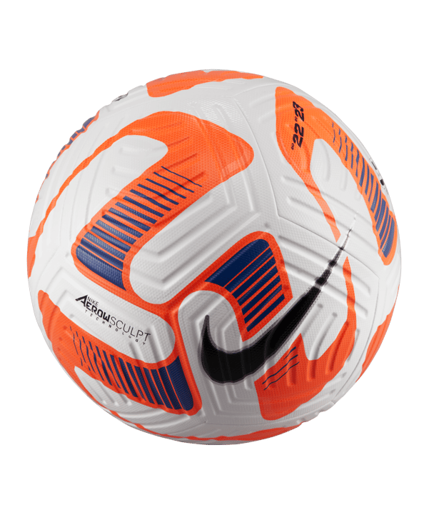 Nike Club Elite Trainingsball Weiss Orange F100 - weiss