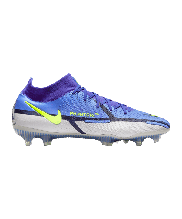 Nike Phantom GT2 Recharge Elite DF FG Blau Gelb Grau F570 - blau