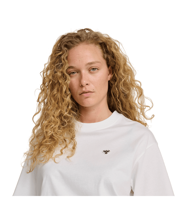 Hummel Loose Bee S/S T-Shirt Weiß F9001 - weiss
