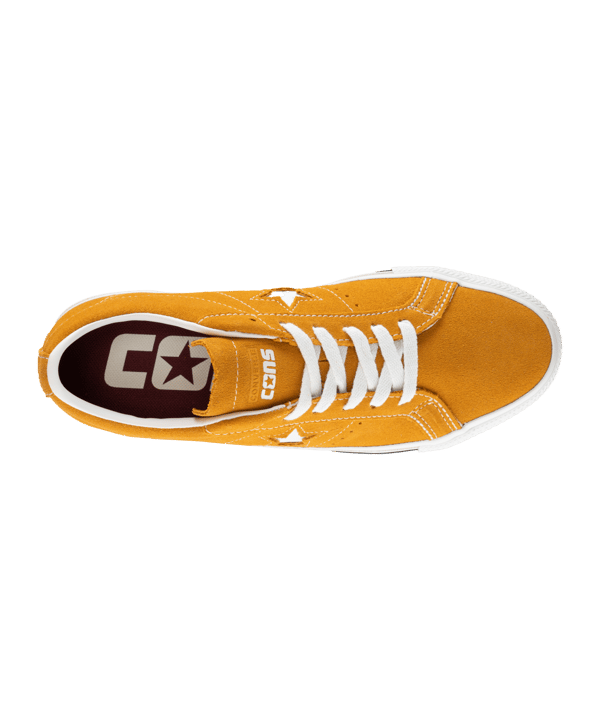Converse One Star Pro Ox Orange Weiss - orange
