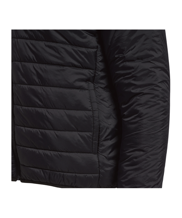 Hummel hmlGO Quilted Kapuzenjacke Schwarz F2001 - schwarz