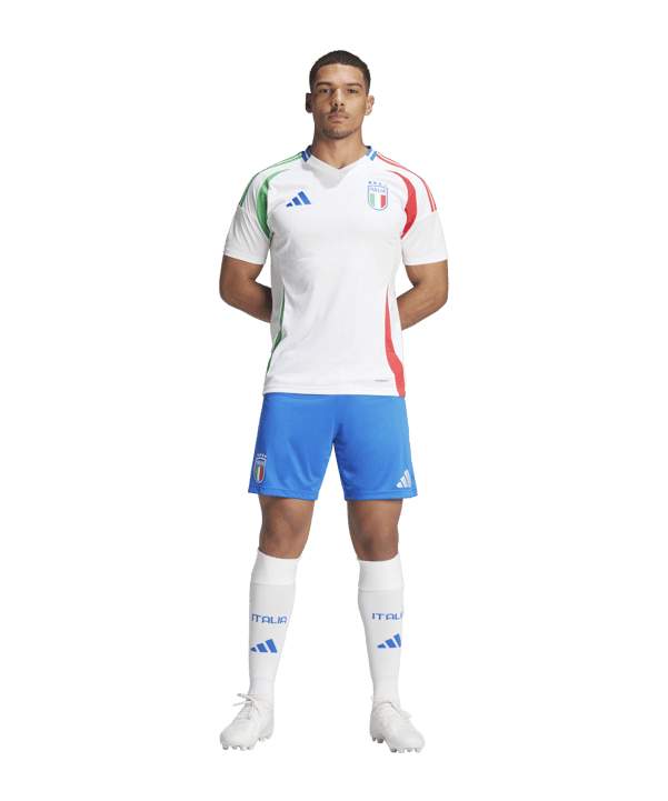 adidas Italien Short Away EM 2024 Blau - blau