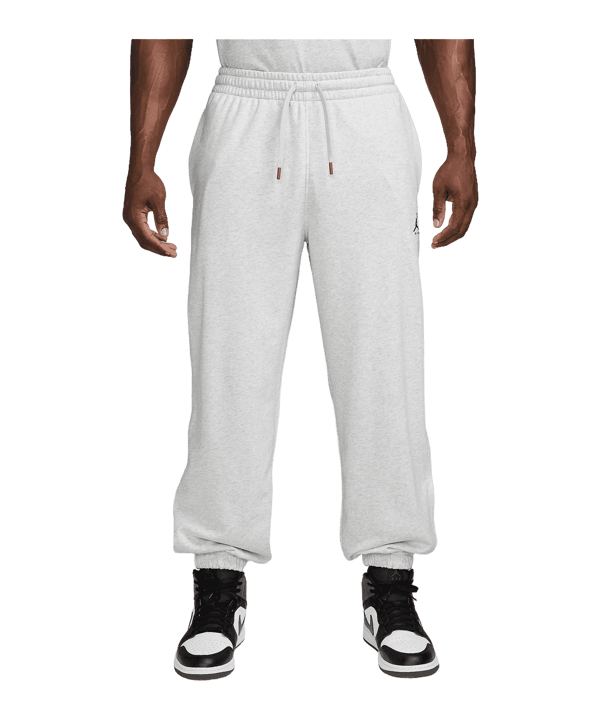 Jordan Brookyln Fleece Jogginghose Grau