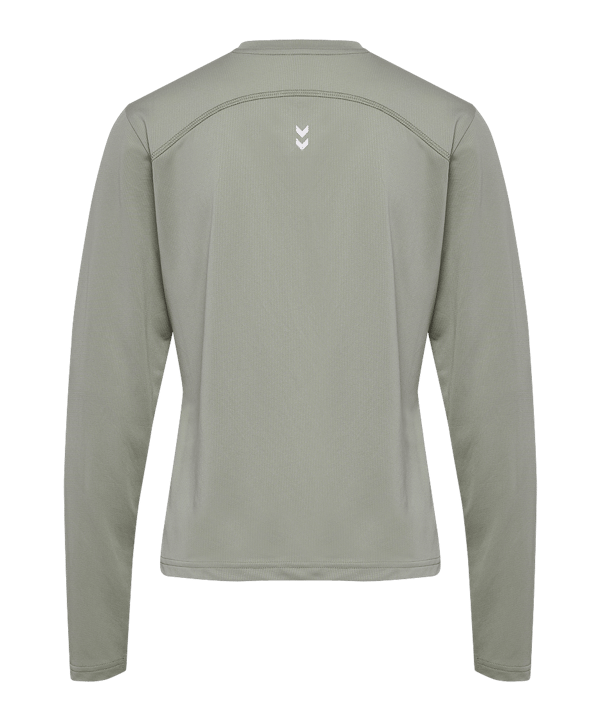 Hummel Pulse Workout L/S T-shirt Dames Groen K6092 - groen