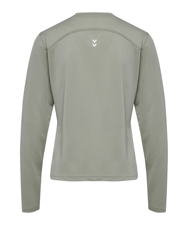 hummel Pulse Workout L/S Manica Lunga Donna Verde C6092 - verde