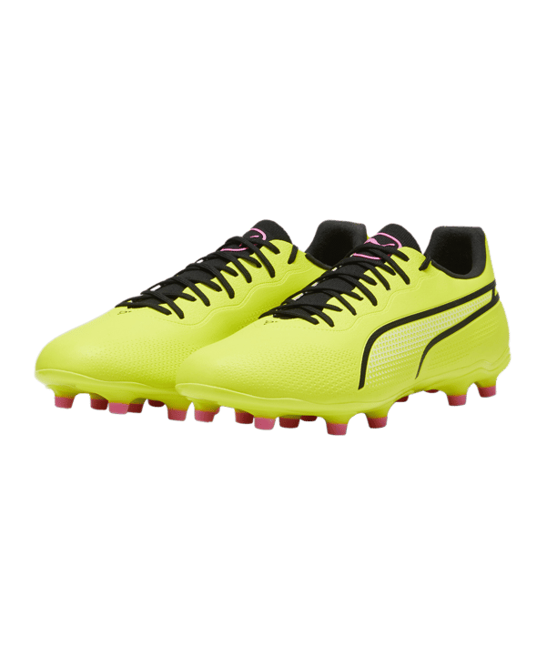 PUMA KING Pro FG/AG Phenomenal Gelb Schwarz Pink F05 - gelb