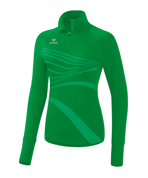 Erima Racing Longsleeve Damen Grün - gruen
