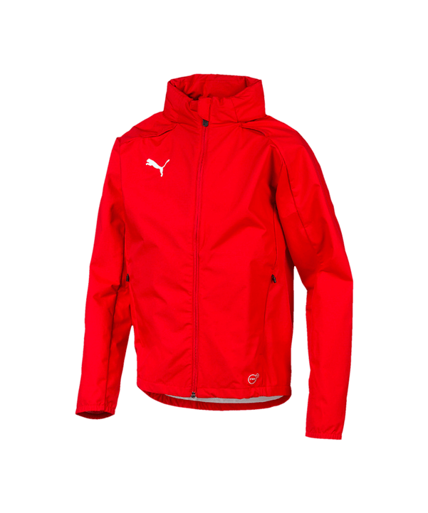 PUMA LIGA Training Rain Jacket Regenjacke Kids F01 - rot