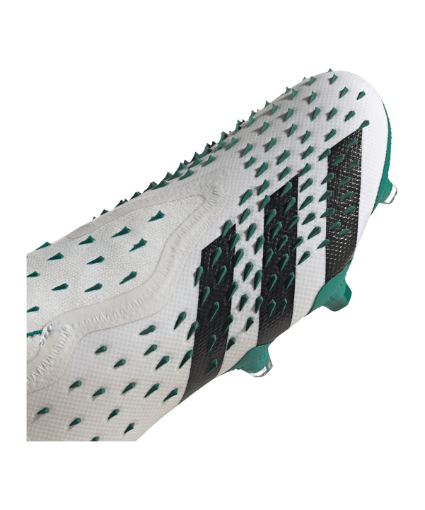 adidas Predator Freak+ FG EQT Weiss Schwarz Grün - weiss