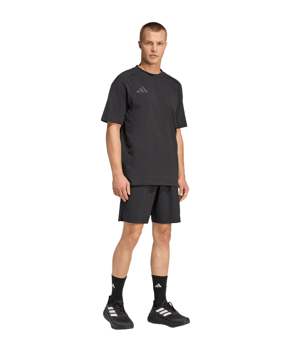 adidas Tiro Travel T-Shirt Schwarz - schwarz