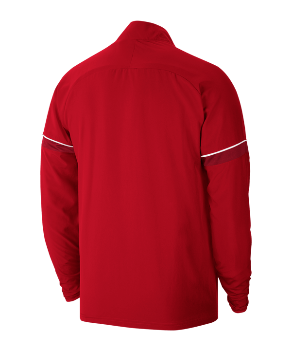 Nike Academy 21 Woven Trainingsjacke Rot F657 - rot