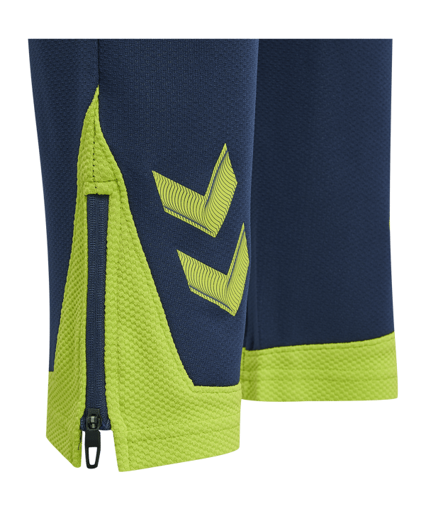 Hummel hmlLEAD Poly Trainingshose Kids Blau F7642 - blau