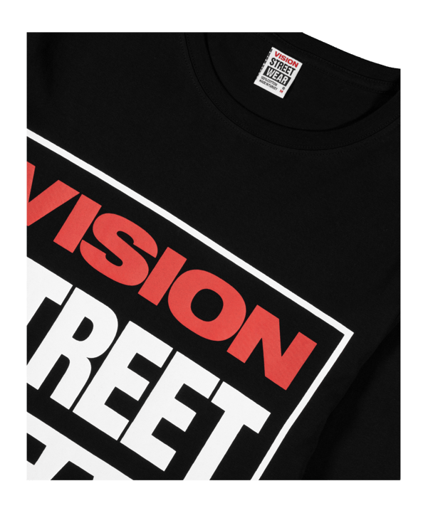 Vision Street Wear OG Box T-Shirt Schwarz - schwarz