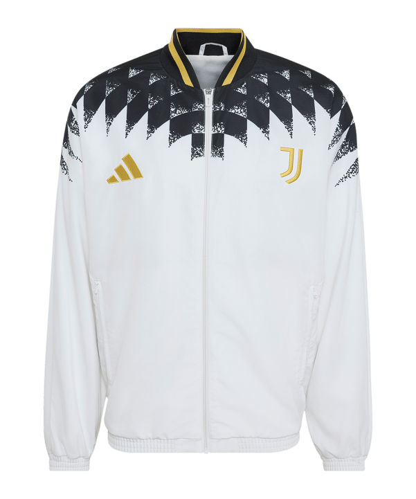 adidas Juventus Turin Stadium Jacke Weiß - weiss