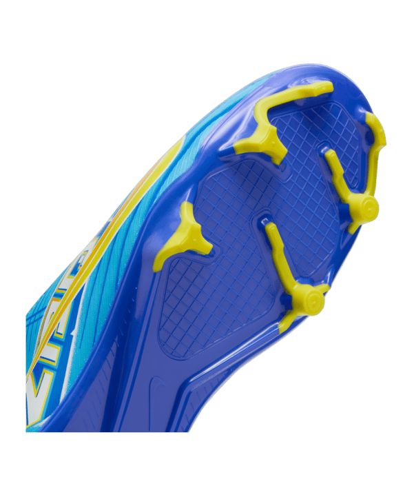 Nike Jr Air Zoom Mercurial Vapor XV Academy FG/MG Mbappe Signature Kids Blau F400 - blau