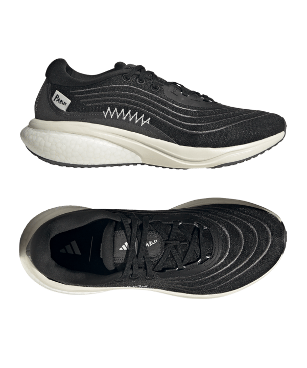 adidas Supernova 2 X Parley Damen Schwarz Grau Laufschuh - schwarz